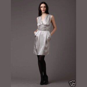 Adam Lippes Hammered Silk dress